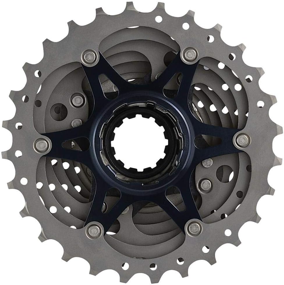 SHIMANO Unisex – Erwachsene Csr9100 Kassetten & Ritzel 11-25 Zähne silber, 11-25 Zähne silber