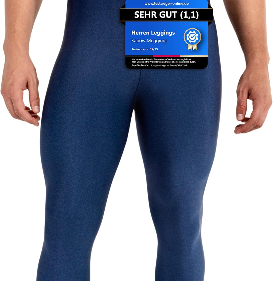 Kapow Meggings - Die originalen Männer Leggings S Core Blue, S Core Blue