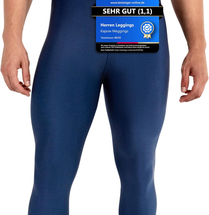 Kapow Meggings - Die originalen Männer Leggings S Core Blue, S Core Blue