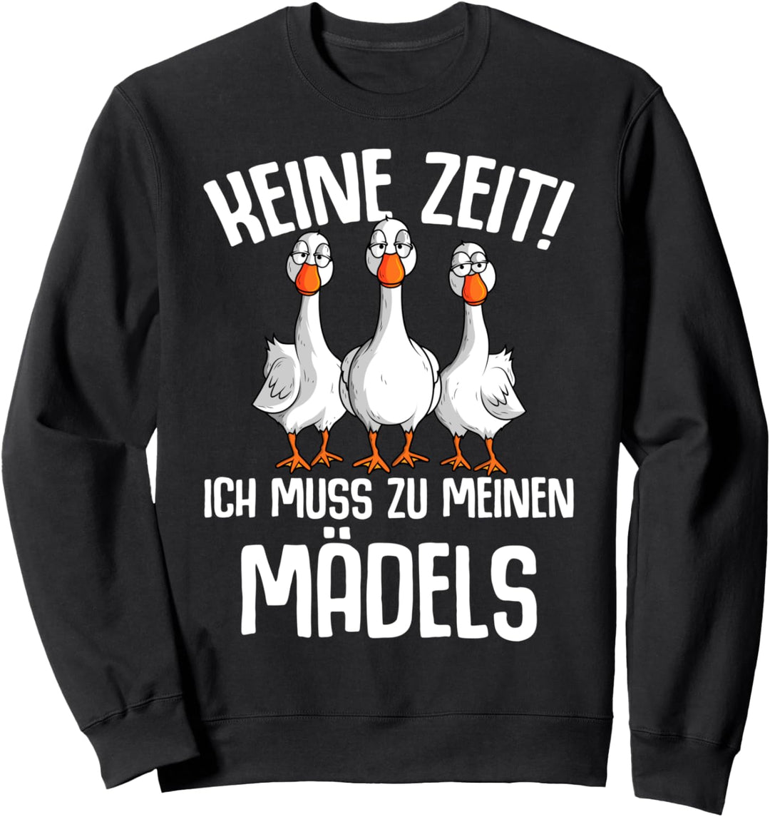Gänse Gans Gänsezüchter Sweatshirt