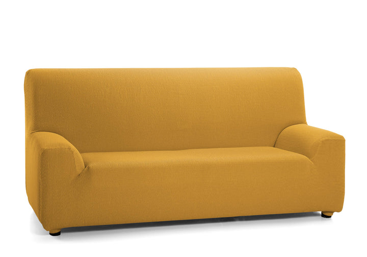 Martina Home Tunez, elastischer Sofabezug 4 Plätze 4 Plazas (240-270 cm) Senf Senf 4 Plätze, Senf 4