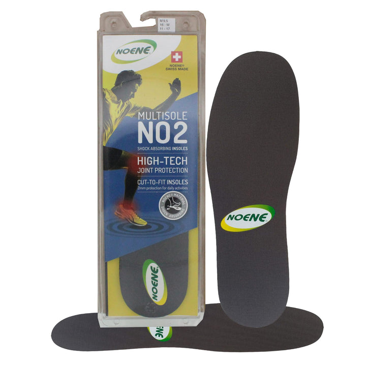 Noene NO2 Fuett Einlegesohlen fntishock 2 mm Sportschuhe fer und Frauen