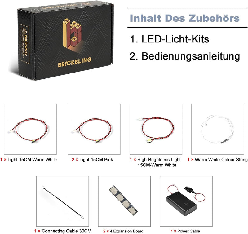 Led Licht Set Kompatibel mit Lego 31154 Forest Animals: Red Fox (Kein Modell), Dekorationsbeleuchtun