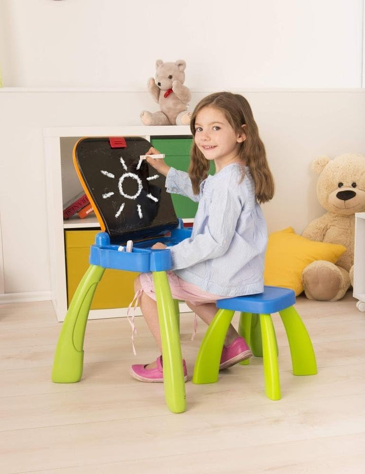 Vtech 80-154604 Magischer Schreibtisch 3-in-1 , green Grün Single, Grün Single