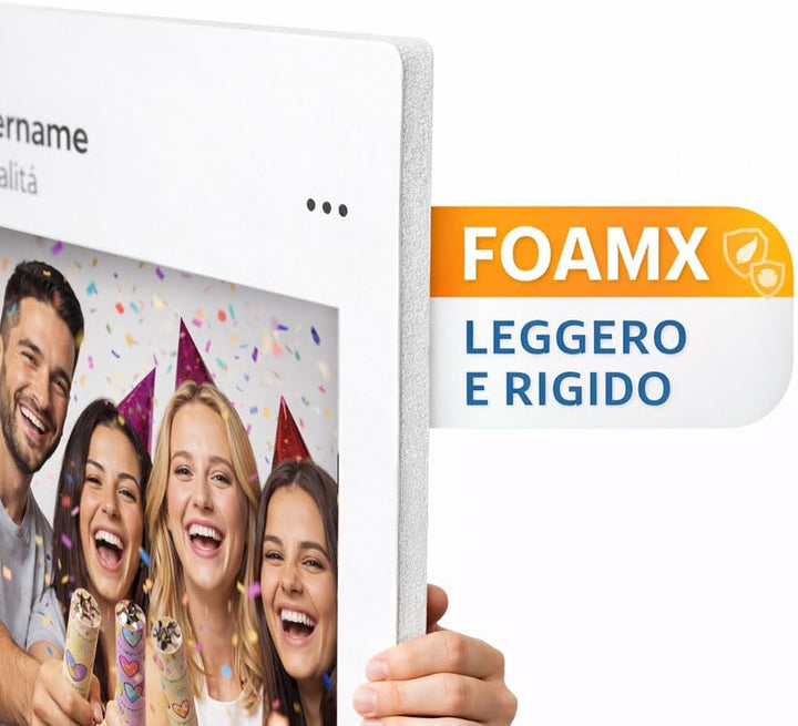 LARGE FORMAT Personalisierter Selfie-Rahmen, Rahmen für Partys und Firmenveranstaltungen, 100 x 70 c