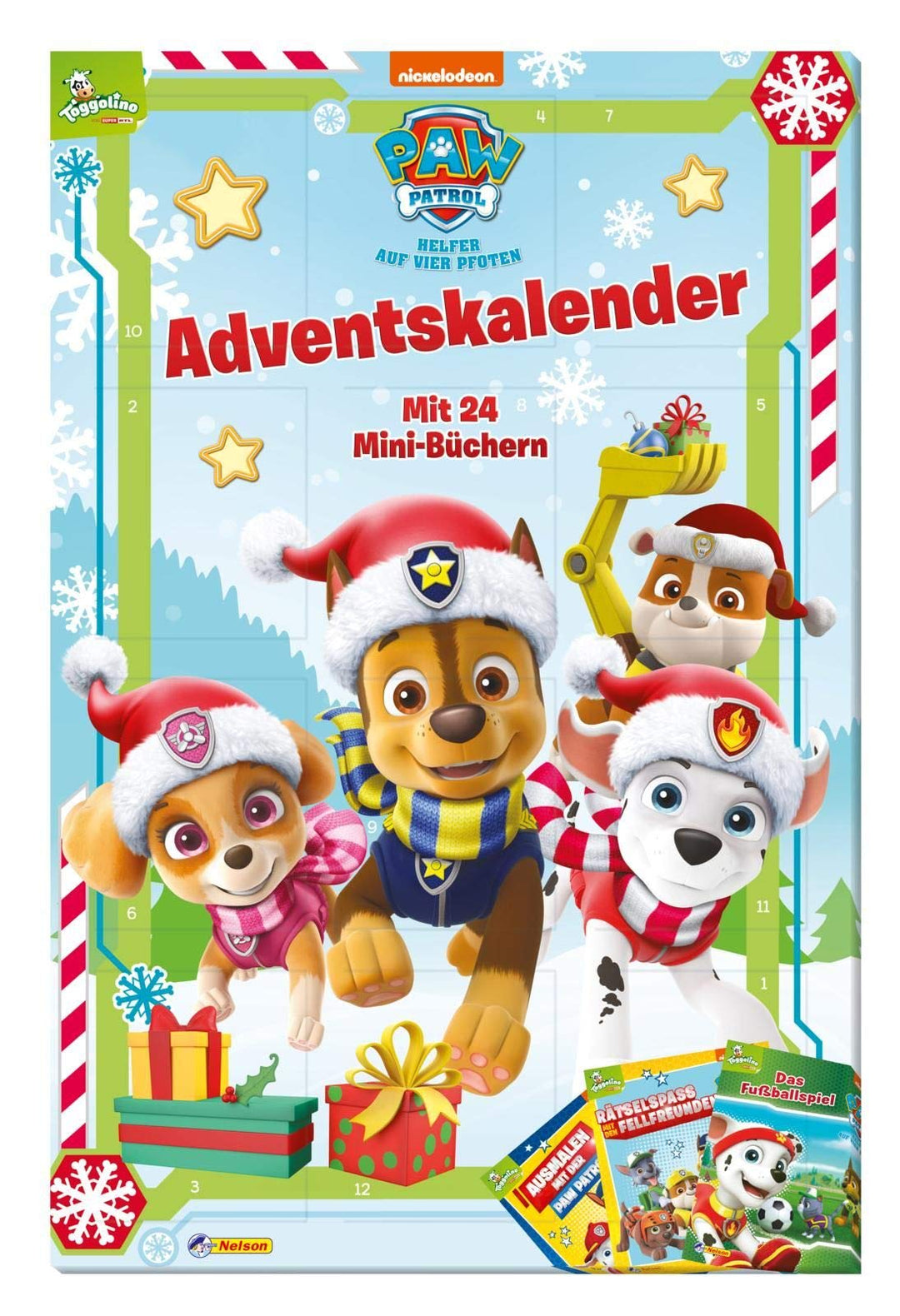 PAW Patrol: Minibuch-Adventskalender, Kalender