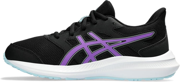 ASICS Jungen Jolt 4 Gs Sneaker 38 EU Black Cyber Grape, 38 EU Black Cyber Grape