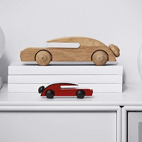Kay Bojesen Sedan Gross Figuren 8.1 cm Holzfiguren Originaldesign, Holz 27.2 x 6.8 x cm, 27.2 x 6.8