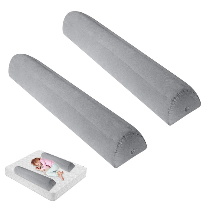RANJIMA Rausfallschutz Bett Aufblasbar,2er Pack Aufblasbares Rausfallschutz Bettgitter mit Handpumpe