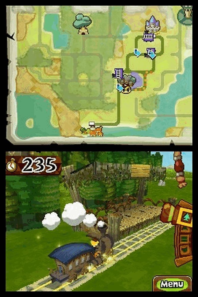 The Legend of Zelda: Spirit Tracks [Software Pyramide], Software Pyramide