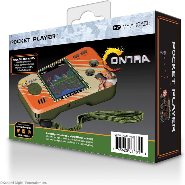 My Arcade DGUNL-3281 Contra Pocket Player