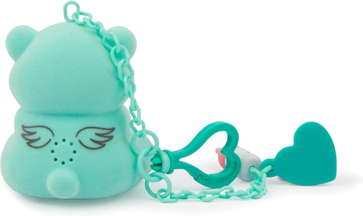 Coccolotti Love&Tell 4ever - Aquamarin-Bär, mit Aufnahmefunktion und Schlüsselanhänger, interaktive