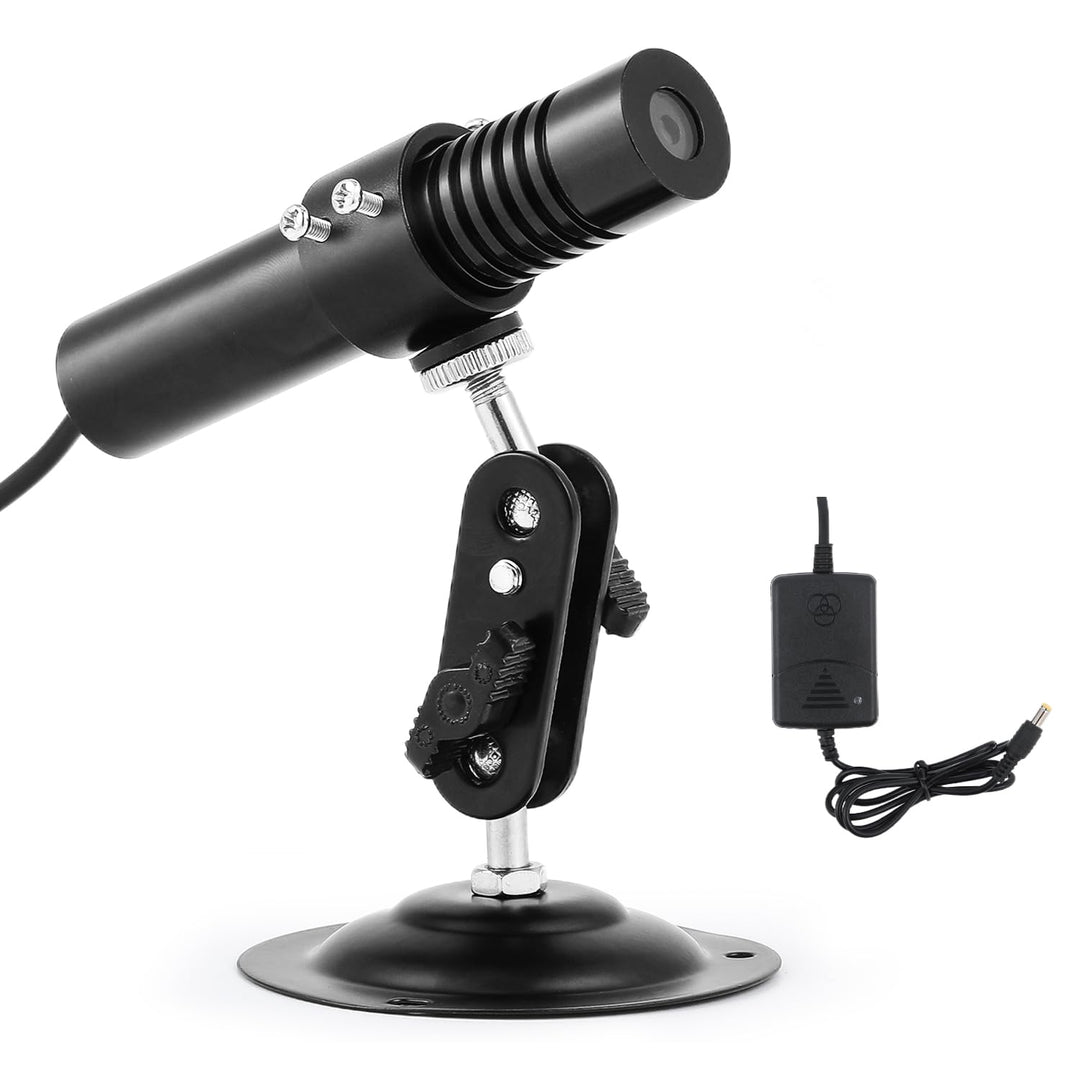 CGOLDENWALL Laser-Positionierlicht 635nm, mit Universalhalterung, Arbeitsbereich 8-10m, zur Position