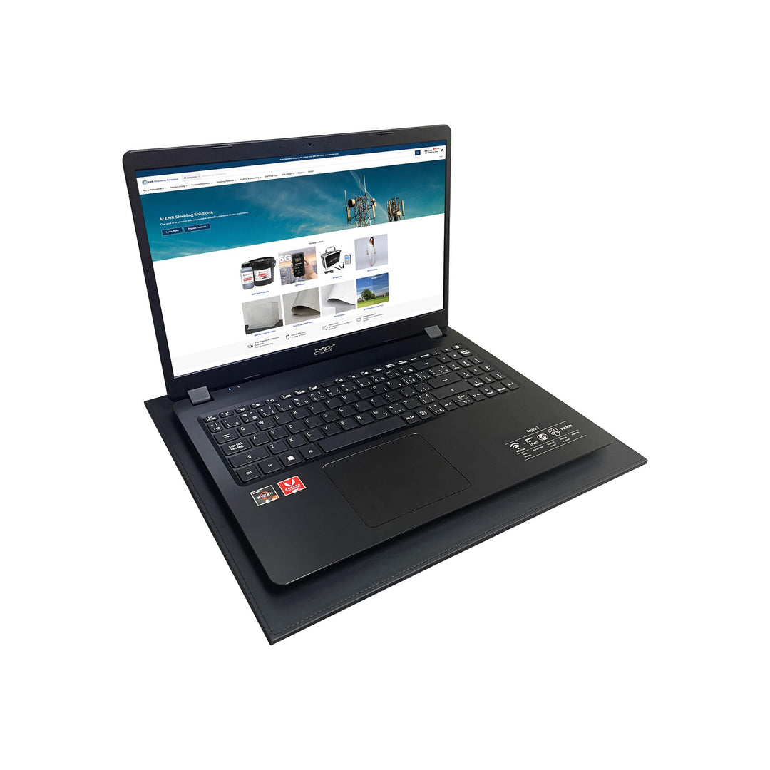 EMF Laptop-Tablett – Abschirmung von ELF und RF von Computer, Tablets, Handys, Schwarz (30,5 x 40,6