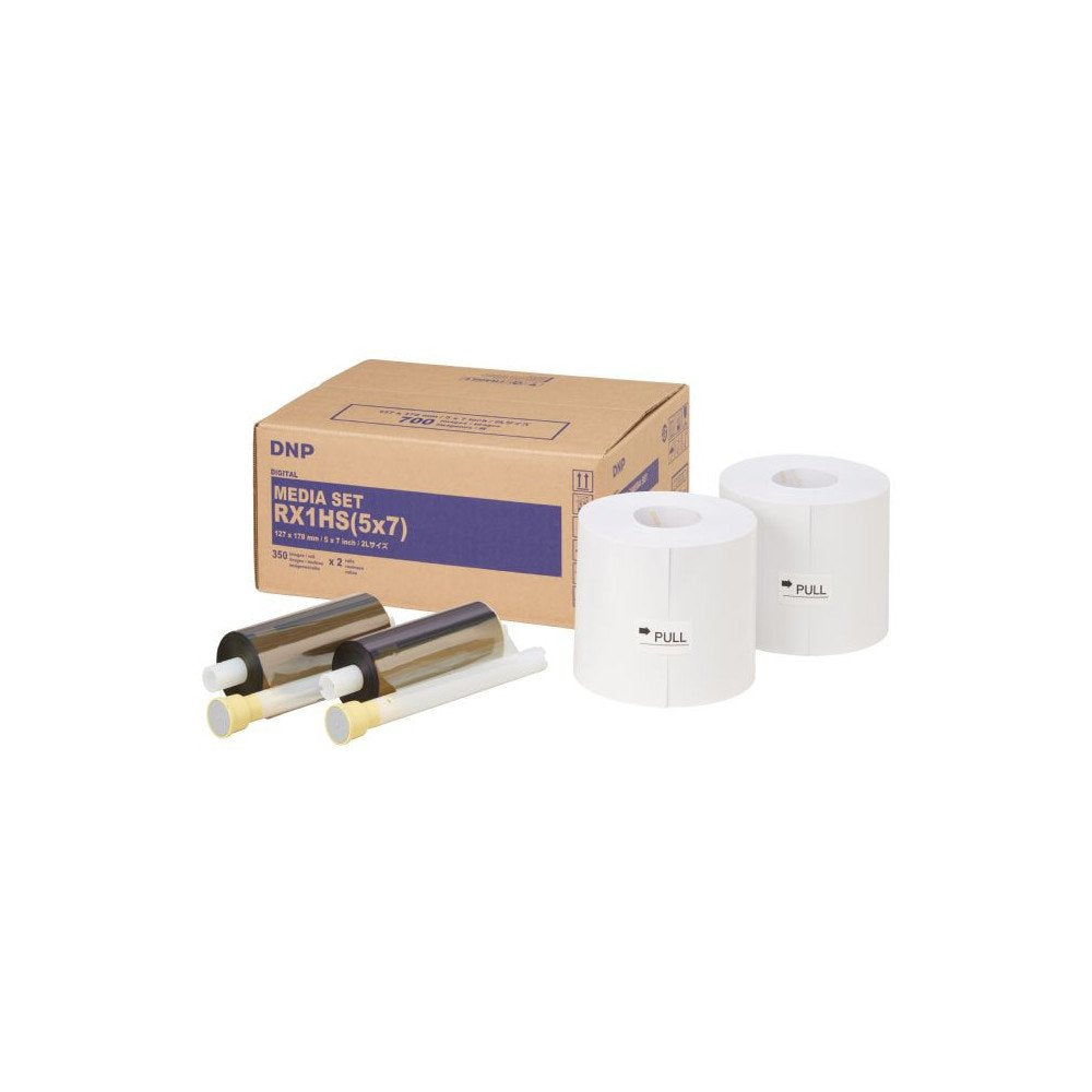 DNP Papier DSRX1HS-5X7 2 Rollen à 350 St. 13x18 für DS-RX1HS