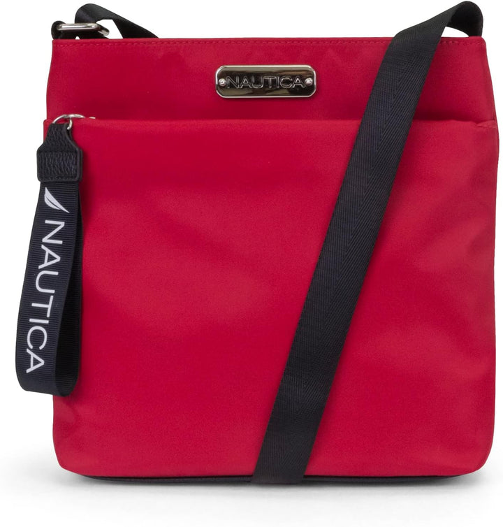 Nautica Damen Diver Nylon Small Womens Crossbody Bag Purse with Adjustable Shoulder Strap Schulterta