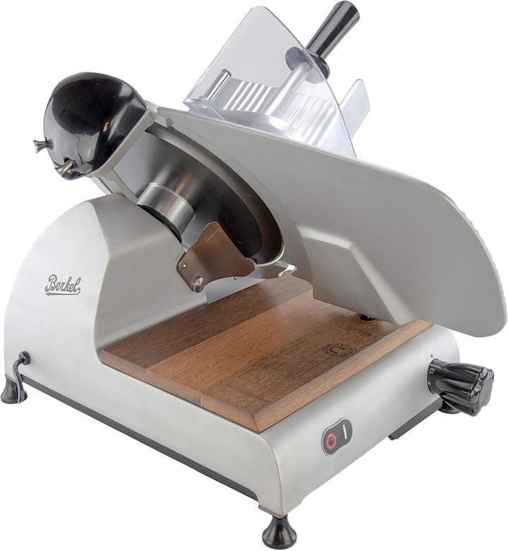 Berkel Red Line 300 Aufschnittmaschine grau - Schneidemaschine für die Küche inkl. handgefertigtes E