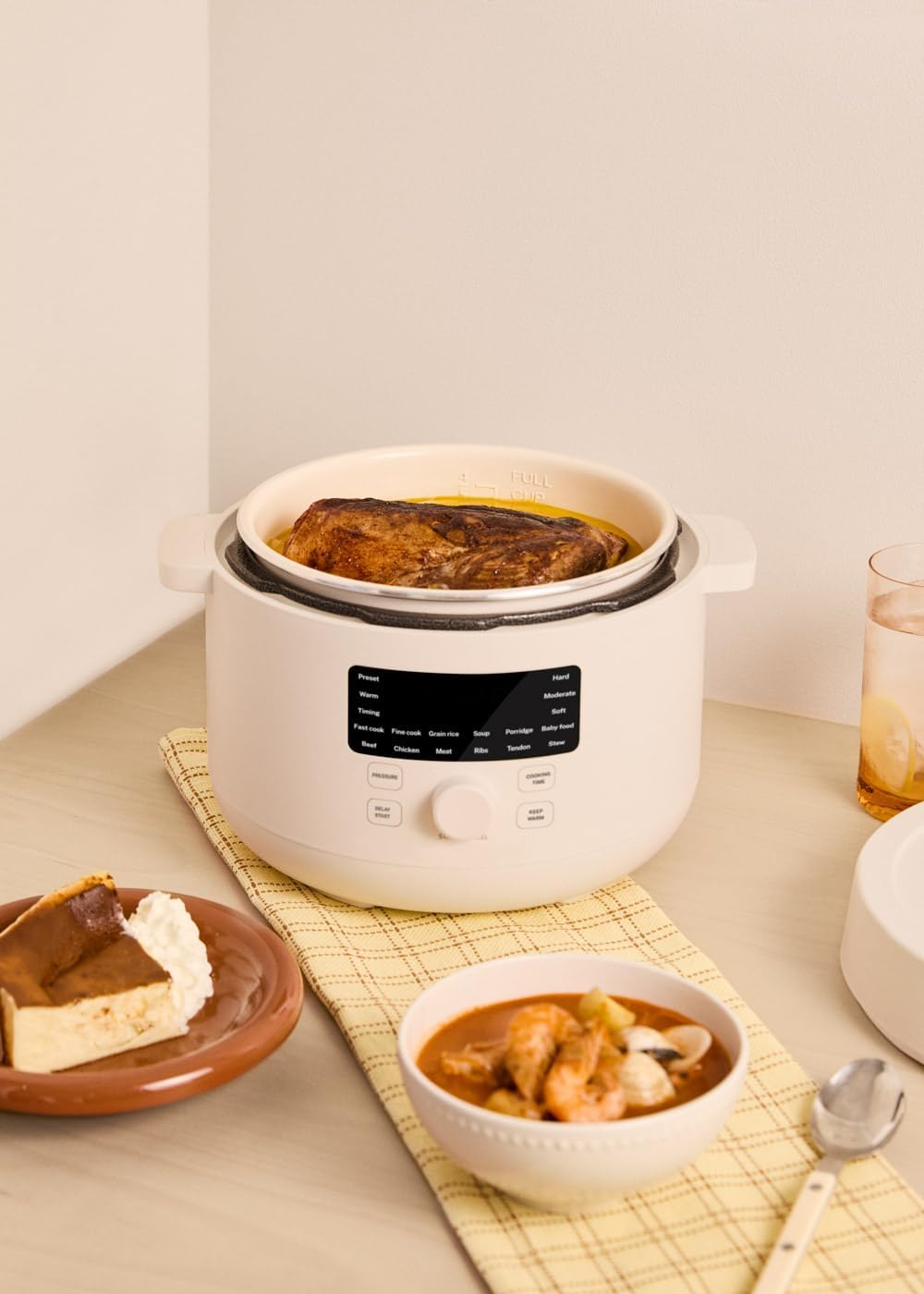 CREATE/PRESSURE COOKER STUDIO/Multifunktioneller programmierbarer elektrischer Schnellkochtopf 4L Cr