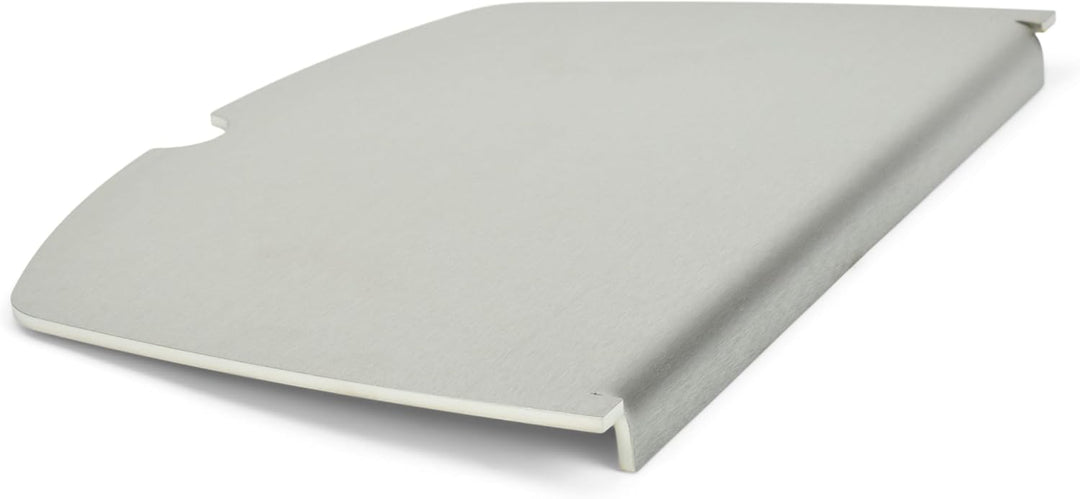 Grillrost.com Das Original Edelstahl Grillplatte | Plancha passend für Weber Q100/1000 - ersetzt ein