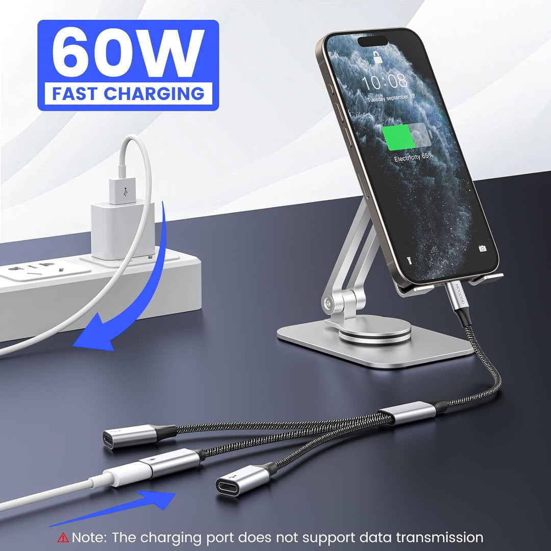 MOGOOD USB-C Hub - 3 Port USB-C Konverter Ladegerät &amp; Splitter für Laptop (für Monitor nicht geeigne
