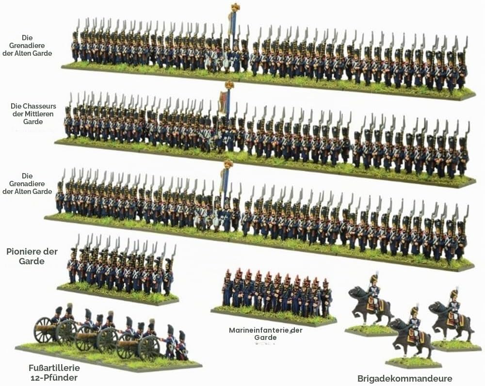 Warlord Games Black Powder Epic Battles French Middle &amp; Old Guard