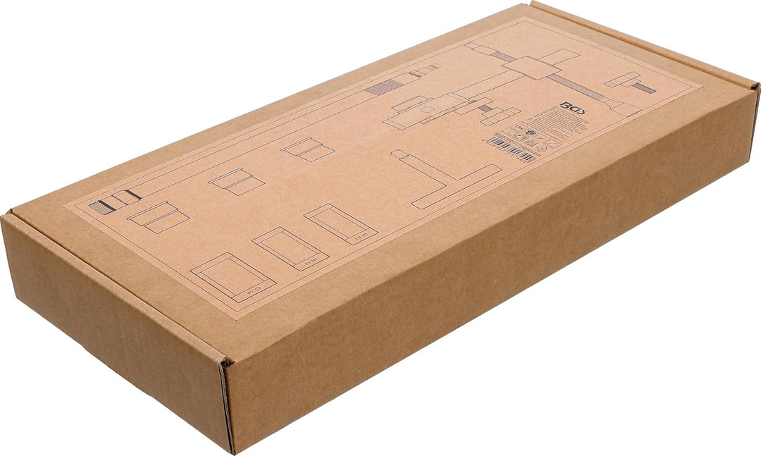 BGS 1744 | Druckluft-Ventilfederspanner-Satz | 15-tlg.