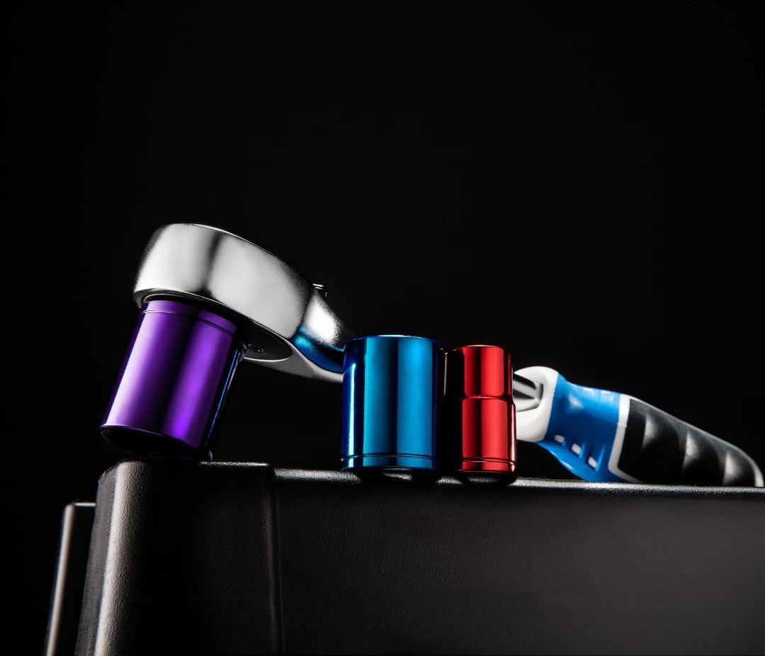 HÖGERT HT1R382 Steckschlüssel-set Mit Ratsche | Steckschlüssel Set | Steckschlüsselsatz |werkzeugsat