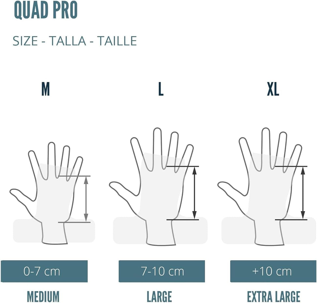 Velites I Quad Pro Cross Training Handschuhe I Professionelle Griffe für Cross Training oder Gymnast