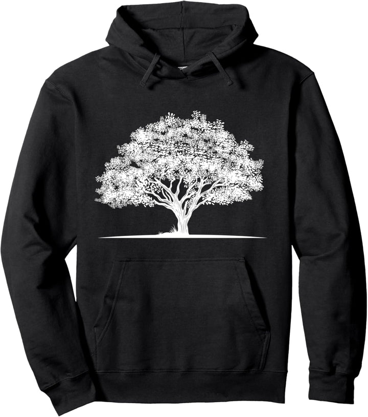 Bäume Wald Natur Shirt minimalistisch Natur Bäume Pullover Hoodie