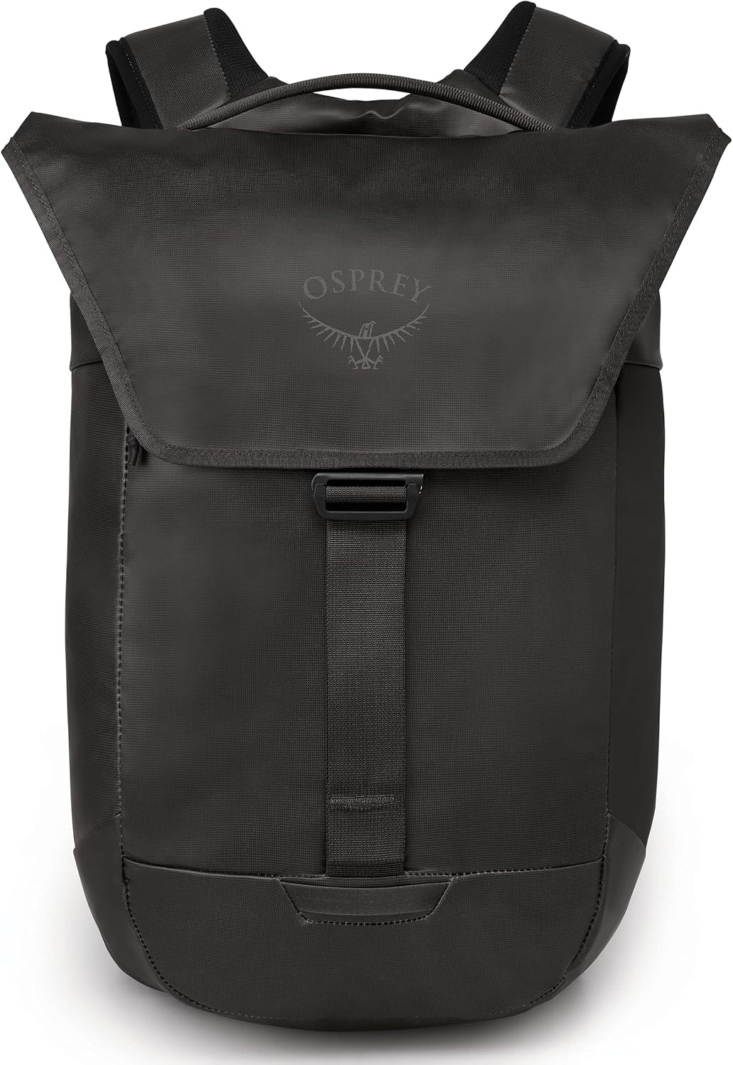 Osprey Unisex – Erwachsene Transporter Flap Lifestyle Pack O/S Schwarz, Einheitsgrösse Schwarz