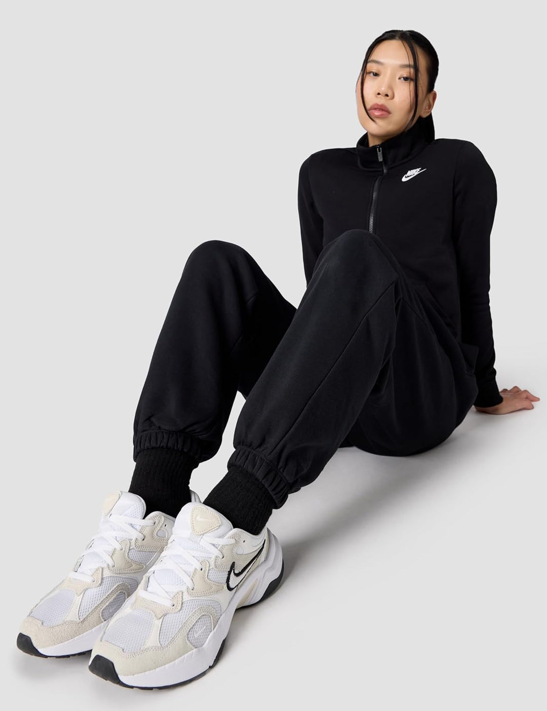Nike Damen Hose NSW Club XS Black/White, XS Black/White