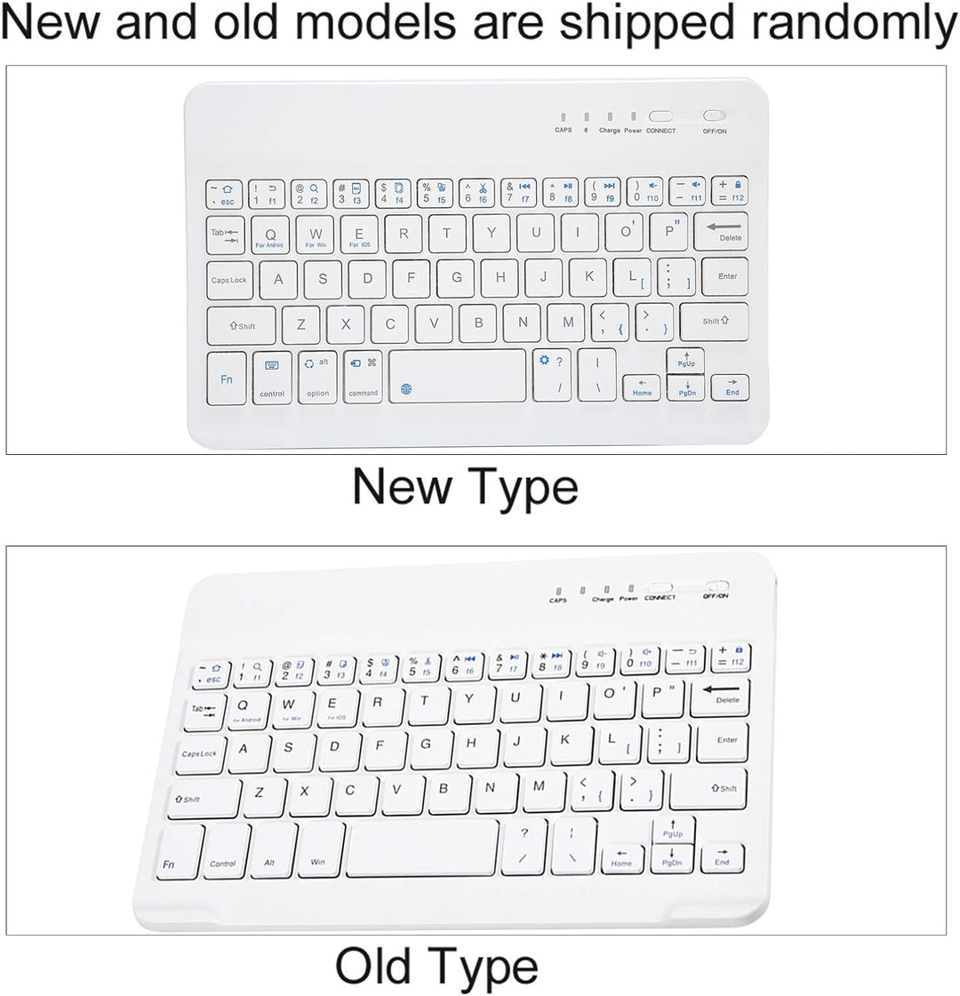 Telefon Universal Wireless Bluetooth Tastatur, Flip Magnetic Leather Travel Tragetasche mit Ständer