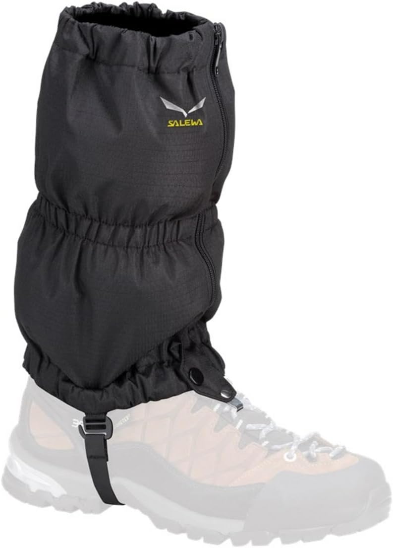 Salewa Unisex Hiking Gaiter L Gamaschen L Schwarz, L Schwarz