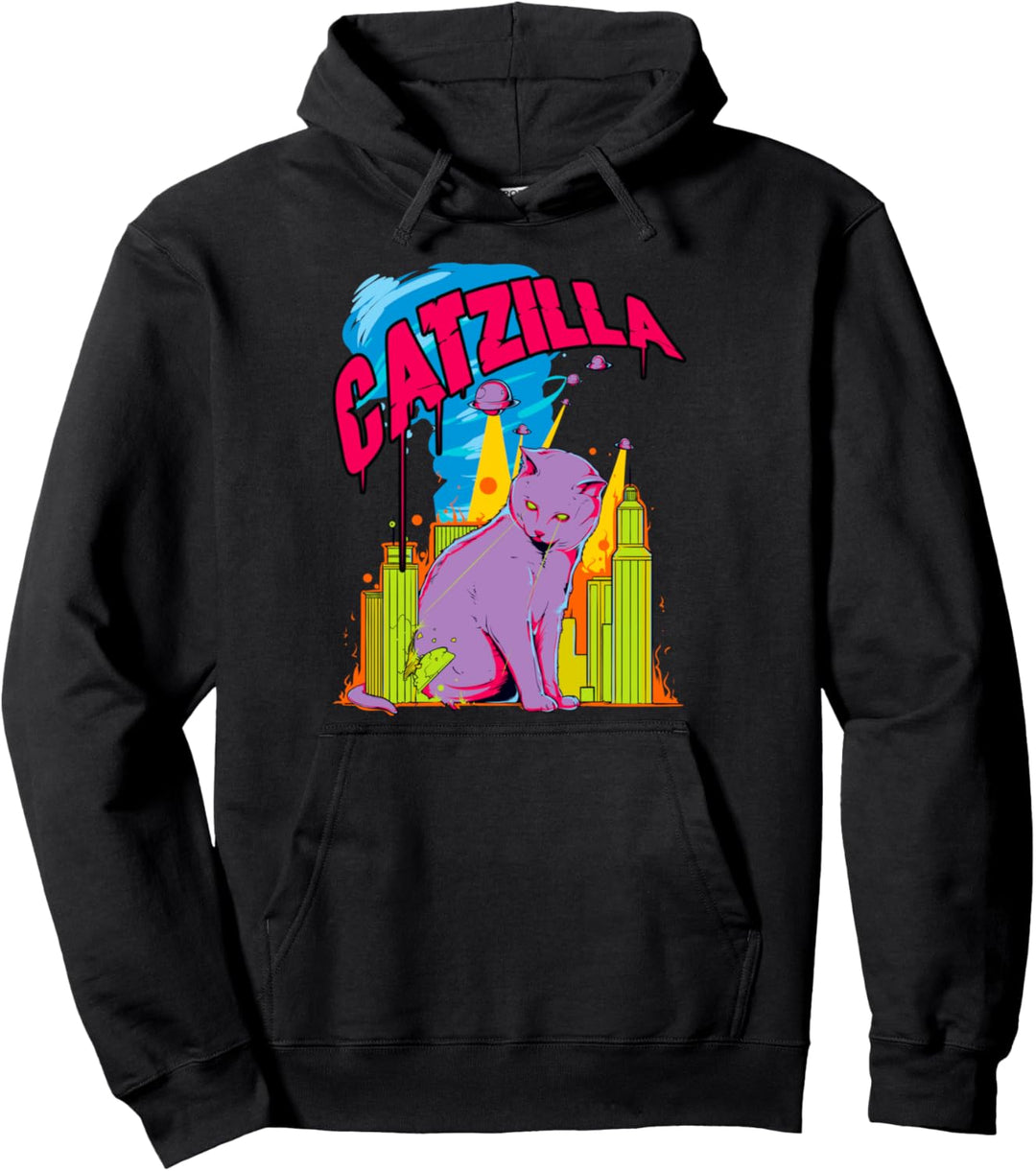 Catzilla T-shirt Pullover Hoodie