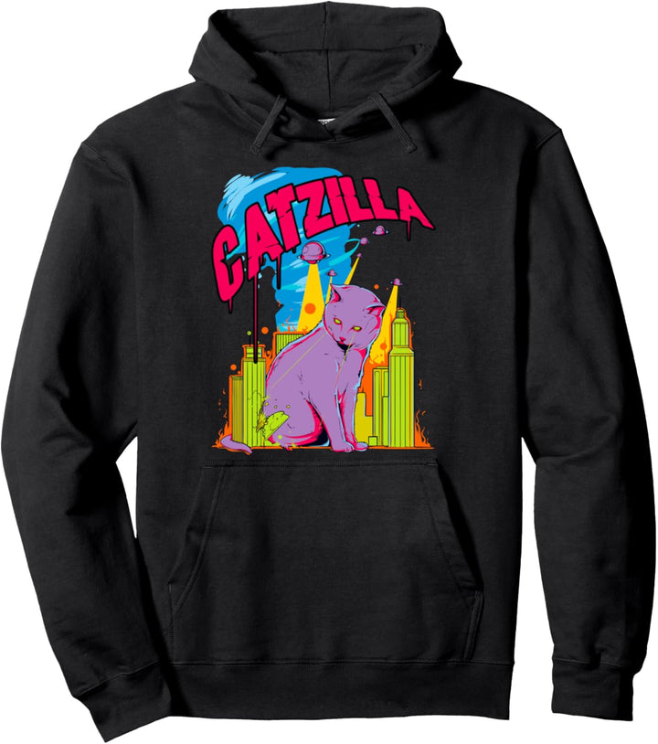 Catzilla T-shirt Pullover Hoodie