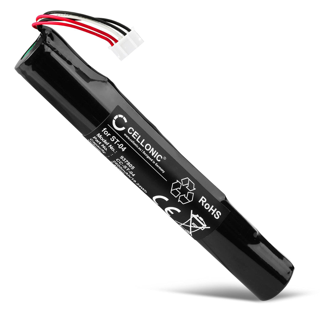 CELLONIC, Lautsprecherakku kompatibel mit Sony SRS-X55, SRS-X77 (2600mAh, 7.4V) Ersatzakku ST-04 1x
