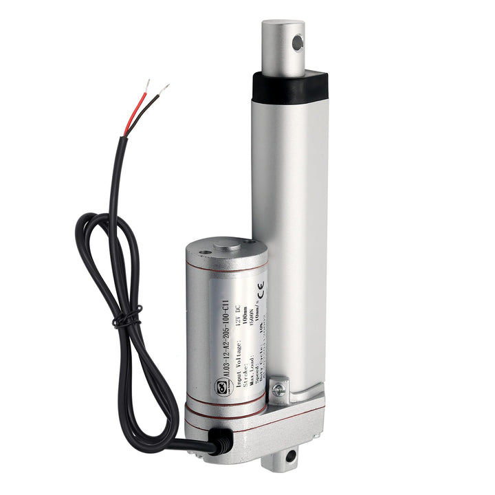 AUTTGINN 1500N 100mm Linearmotor, 12v DC Linear Actuator Motor Elektro Zylinder Schubstangenmotor fü