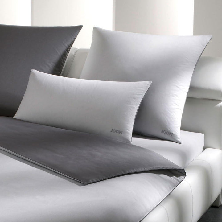 Joop! Bettwäsche Micro Pattern Silber 4040-9 1 Bettbezug 200 x 200 cm + 2 Kissenbezüge 70 x 90 cm