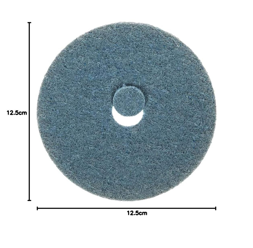 Klingspor 320107 NDS 800 Vliesscheiben, Medium, Rotbraun, 125mm x 22mm, 10 Stück, 125 mm x 22 mm