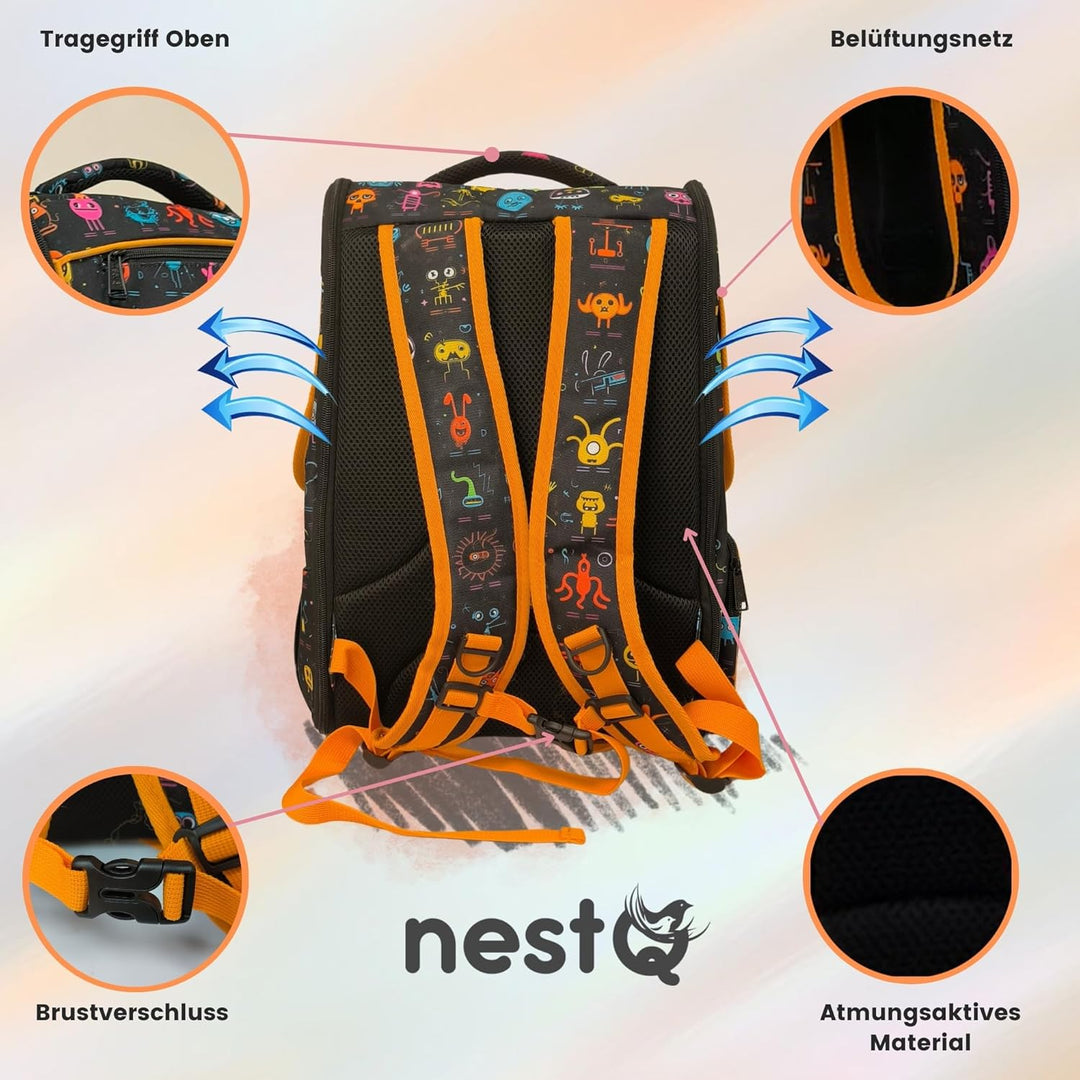 Rucksack für Hunde und Katzen, Maxim 5kg, Ergonomischer Träger mit Belüftung, Transport-Rucksack, Pa