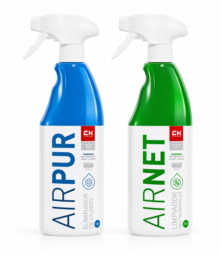 Recamania Airnet + Airpur Sprühreiniger, entfernt Gerüche, Klimaanlage, 750 ml