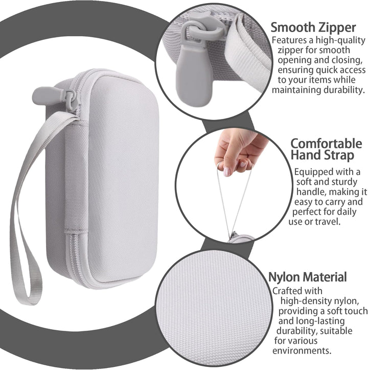 co2CREA Hart Reise Schutz Hülle Etui Tasche für JBL GO 5 /GO 4 /GO 3 tragbarer Bluetooth Lautspreche