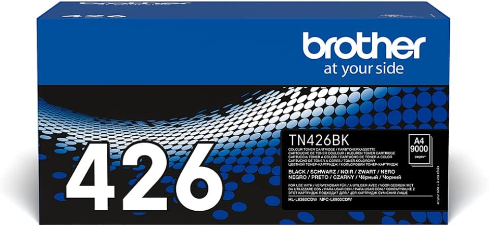 Brother TN426BK Schwarz Original Toner Pack of 1, Schwarz