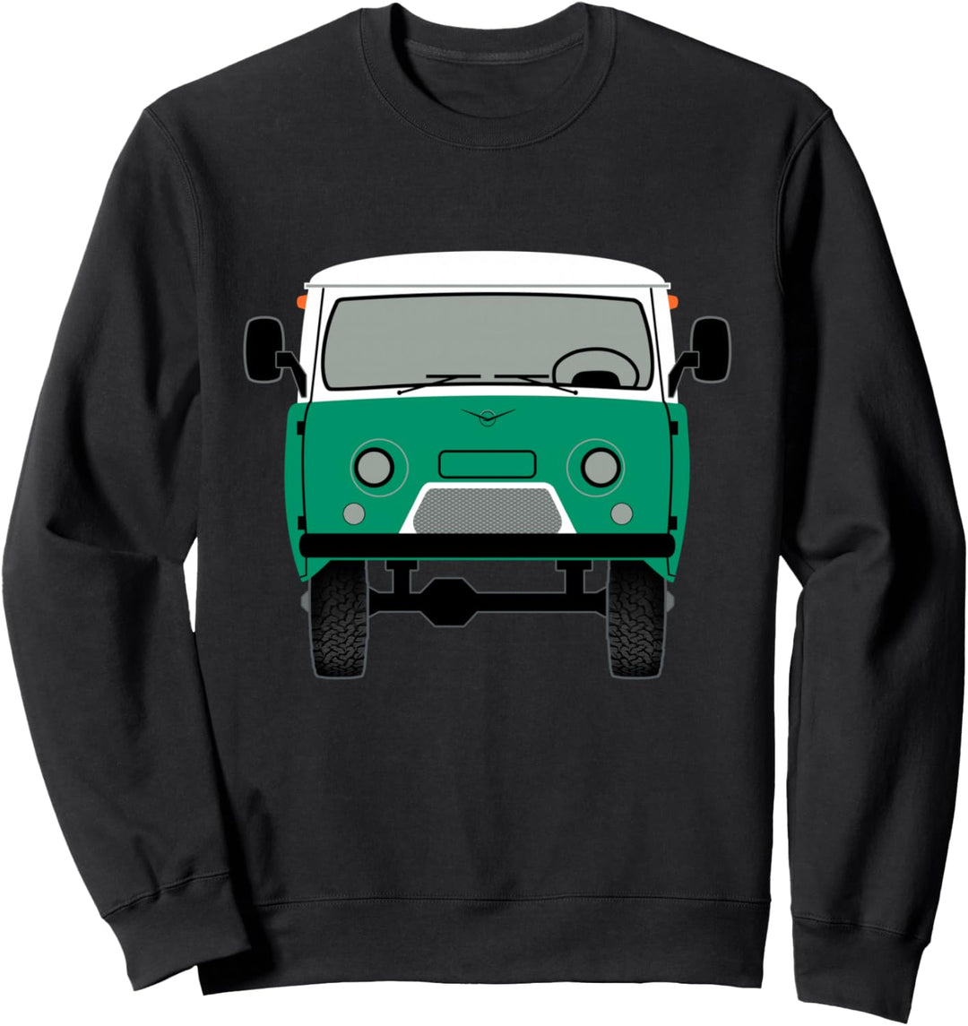 Buchanka Jubiläumsmodell UAZ 2206 Bukhanka Jubilee 4x4 Bus Sweatshirt