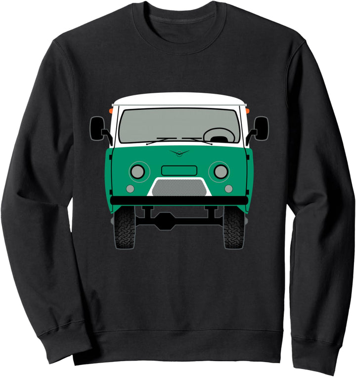 Buchanka Jubiläumsmodell UAZ 2206 Bukhanka Jubilee 4x4 Bus Sweatshirt