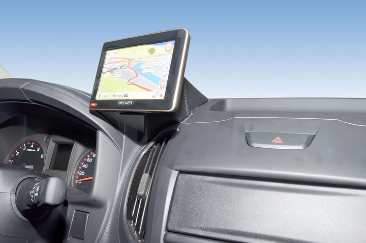 KUDA 5555 Halterung Kunstleder schwarz für Isuzu D-Max (2. Gen) ab 2012, 5555