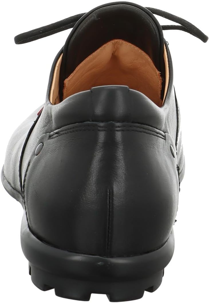 Think! Herren Kong Nachhaltige Wechselfussbett Schnürhalbschuhe 40 EU 0000 Schwarz, 40 EU 0000 Schwa