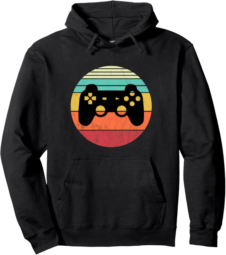 Vintage Gamer Pullover Hoodie