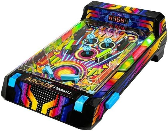 Merchant Ambassador Electronic Arcade Pinball - elektronisches Flipperspiel, Action-und Reflexspiel