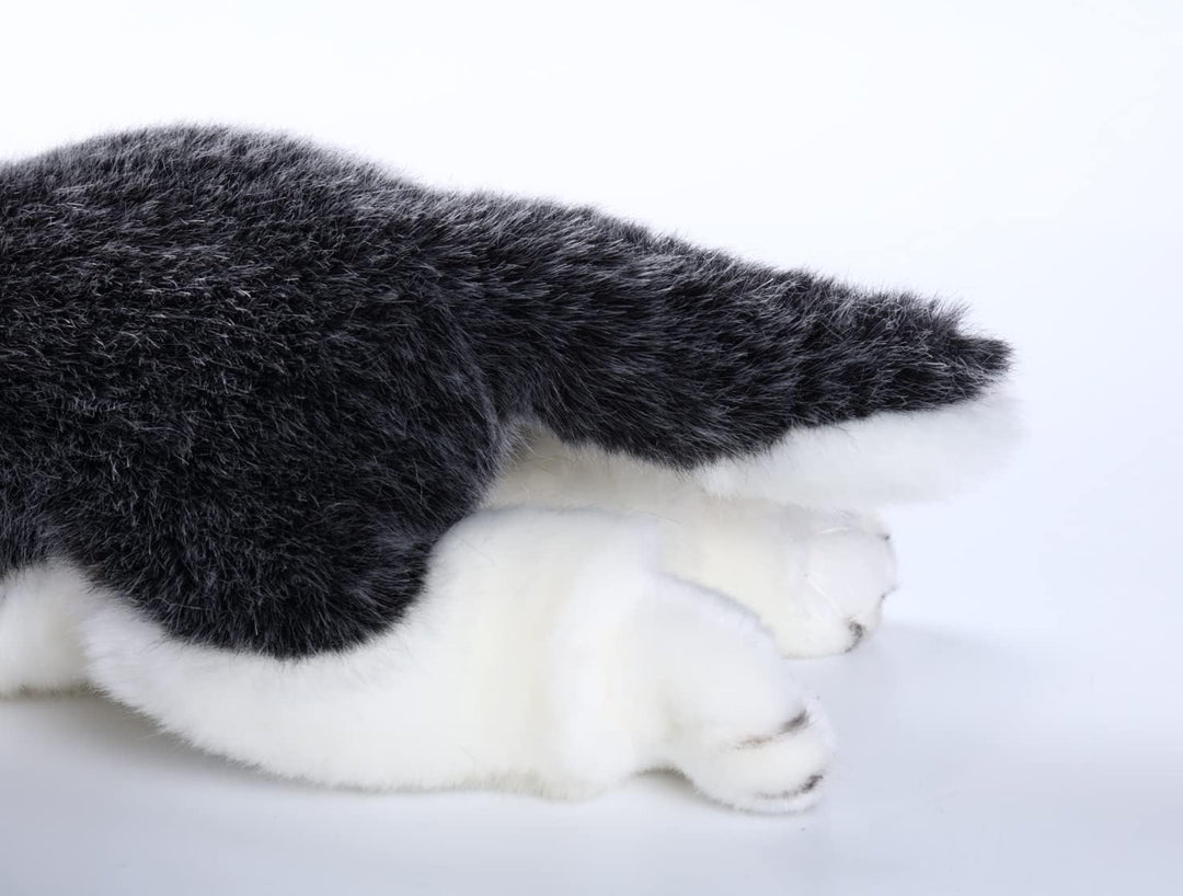 CU-MATE Sibirischer Husky-Stoffhund, Tiersimulation, realistisch und lebensecht, weich, handgefertig
